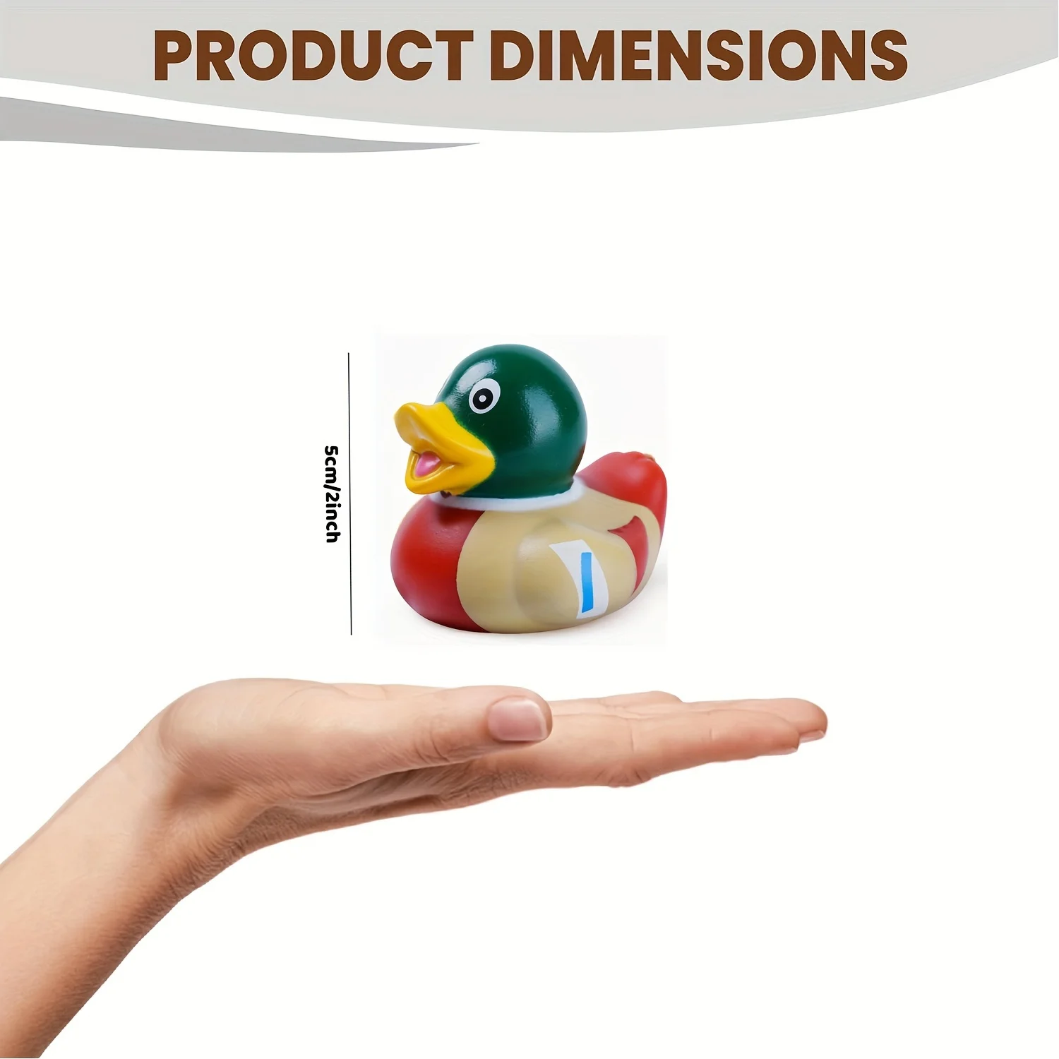 12/24 stks Mallard Badeendjes - Badeendje Speelgoed En Auto Decor Eenden Desktop Decoratie