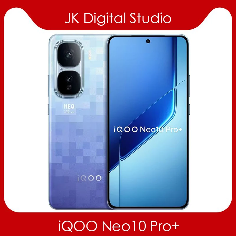 هاتف محمول IQOO Neo 10 Pro Plus الجديد Snapdragon 8 Elite 6.82 بوصة 144 هرتز AMOLED 50MP 6800Mah 120W Flash Charge NFC Neo10 Pro+