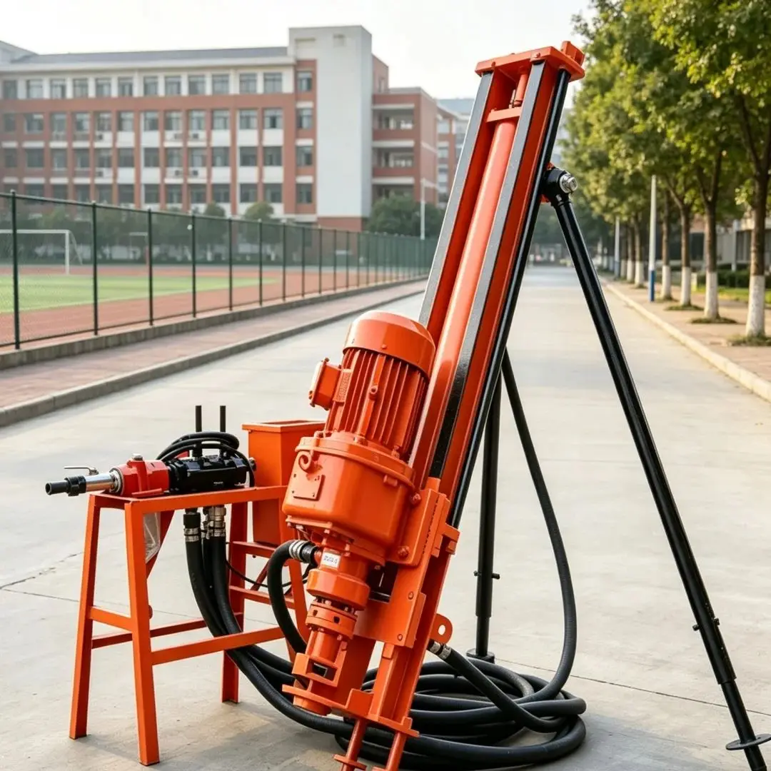 Customized Small DTH Percussion Drilling Rig, Hard Rock Drilling Equipment, Quarry Hole‑drilling & Rock‑drilling Machinery