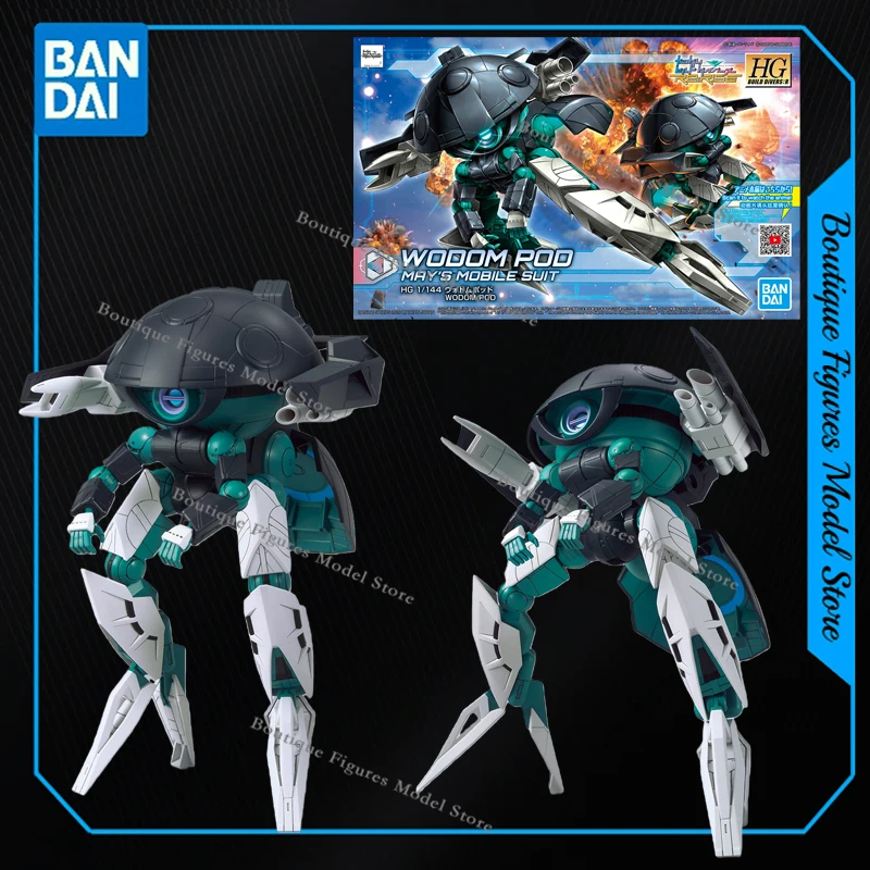 

Bandai оригинальный HG BUILD DIVERS R WODOM POD MAY'S МОБИЛЬНЫЙ костюм, экшн-фигурки аниме, сборная модель, коллекция, подарок, детские игрушки