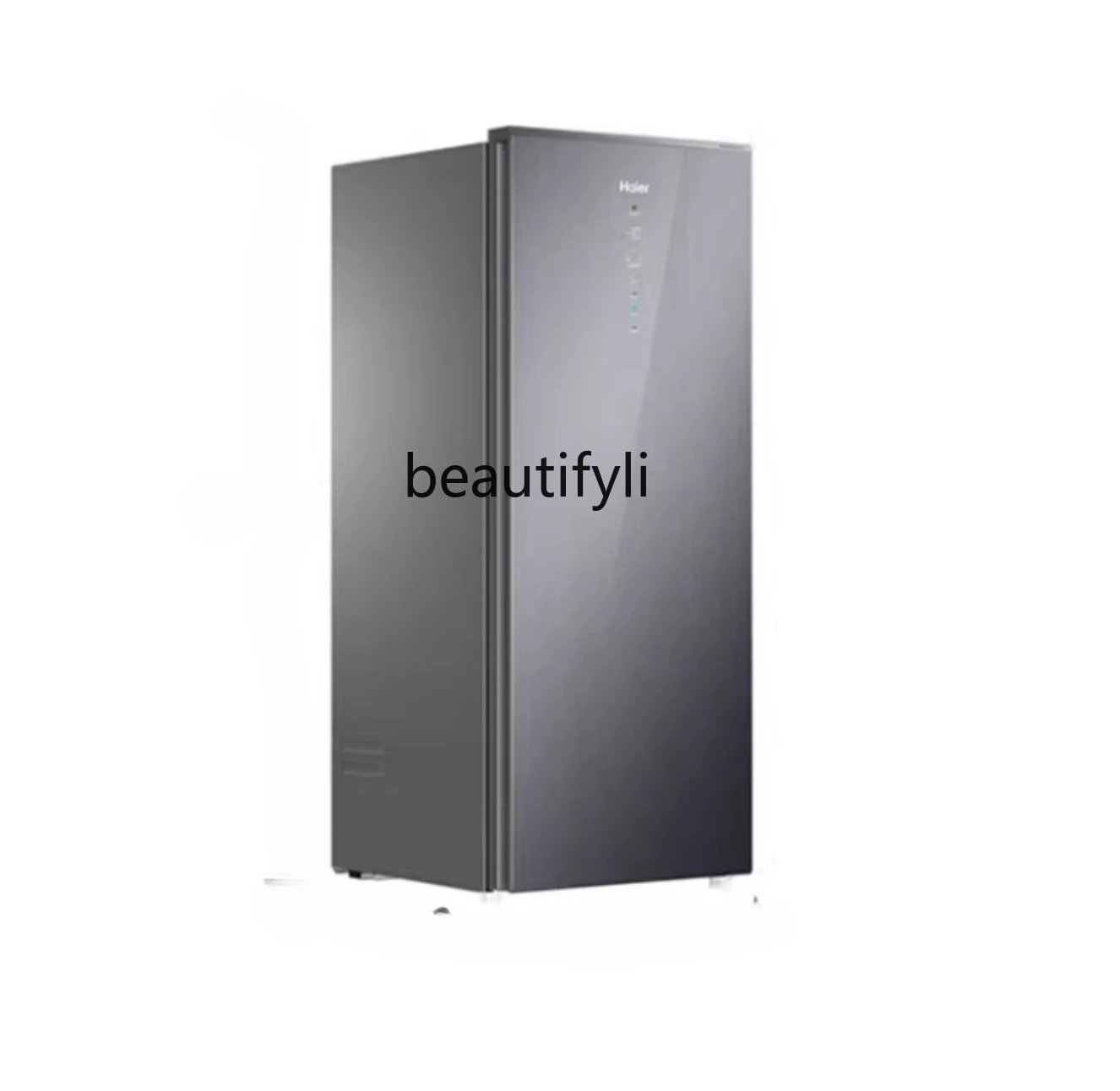 Air Cooling Frostless Vertical Freezer Household Full Frozen Refrigerated Side Door Freezer