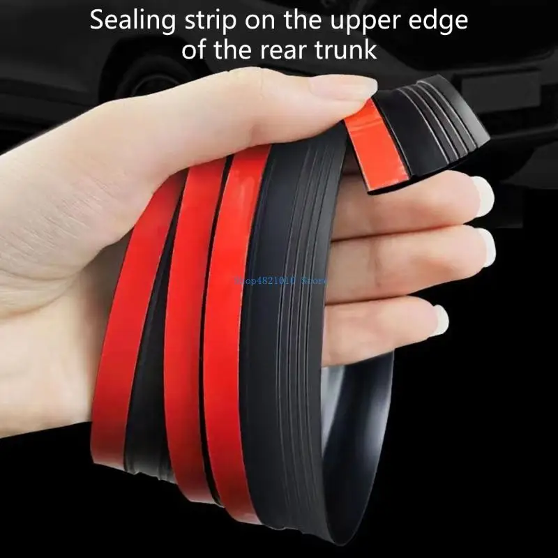 T3LF Premium Automotive Trunk Weather Seal Strips 150cm Length For Windshield Roof Rear Glass Wind And Rain Barrier