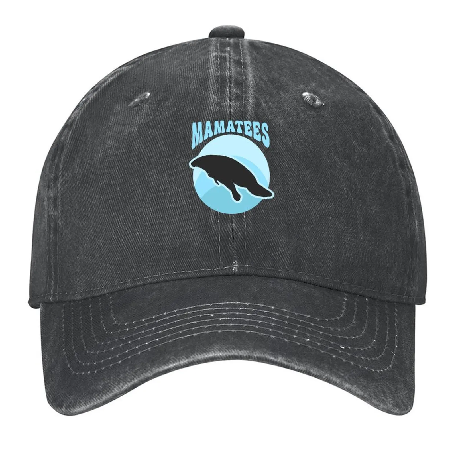 

Бейсбольная кепка Manatees Design, новая шляпа, шляпа люксового бренда, пляжная дизайнерская кепка, женские шляпы, мужские