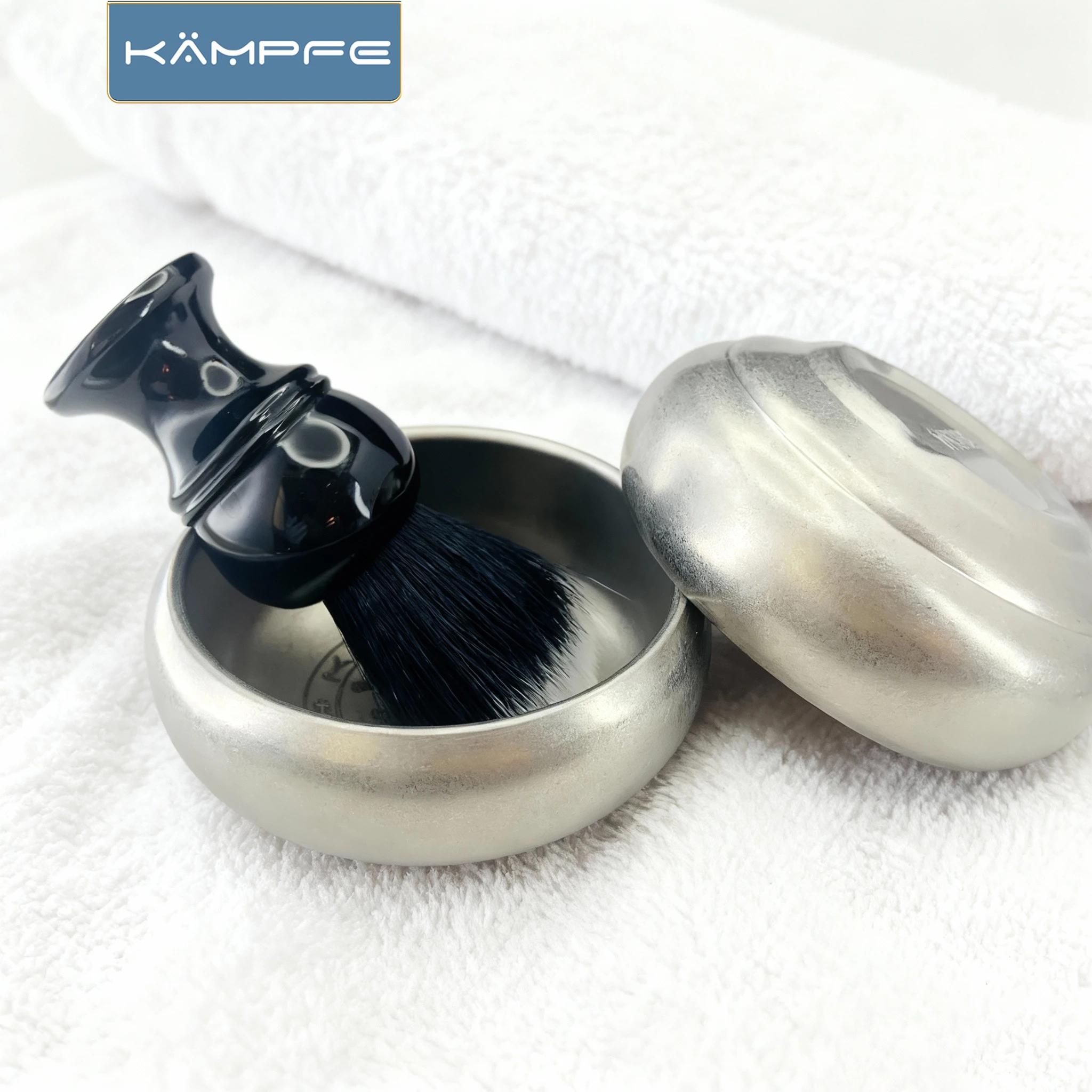 KAMPFE Bol de rasage en acier - Men'S Grooming Barbershop avis et prix