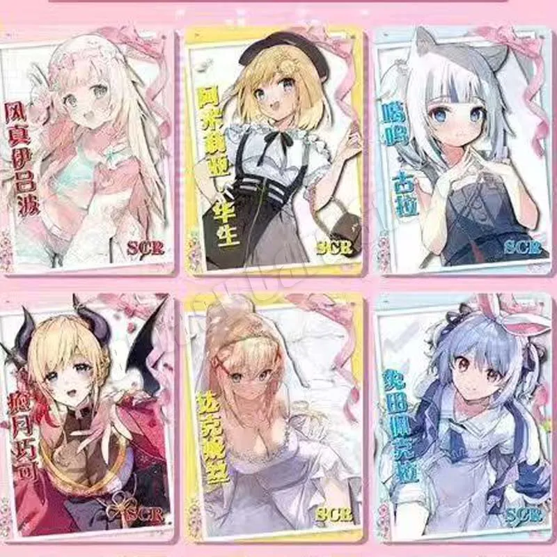 2025 nuevo estilo XiaoQingWa Goddess Story venta limitada ACG Anime juego colección tarjeta regalo 150 piezas 30 paquete