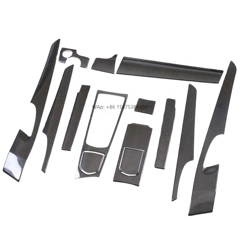 

Car Interior Trims Cover Add on Type 100% Dry Carbon Fiber for Panamera 970 2014-2016 Interior Accessories