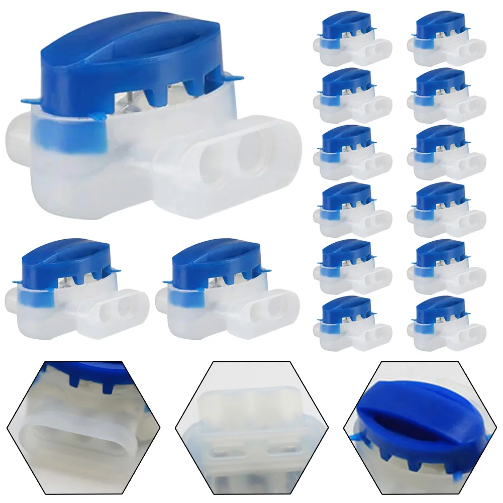 For Lawn Mower Connectors Multifunction Connectors 15 PCS Terminal 3 Pin Electrical IDC 314 Wire Connectors Robotic