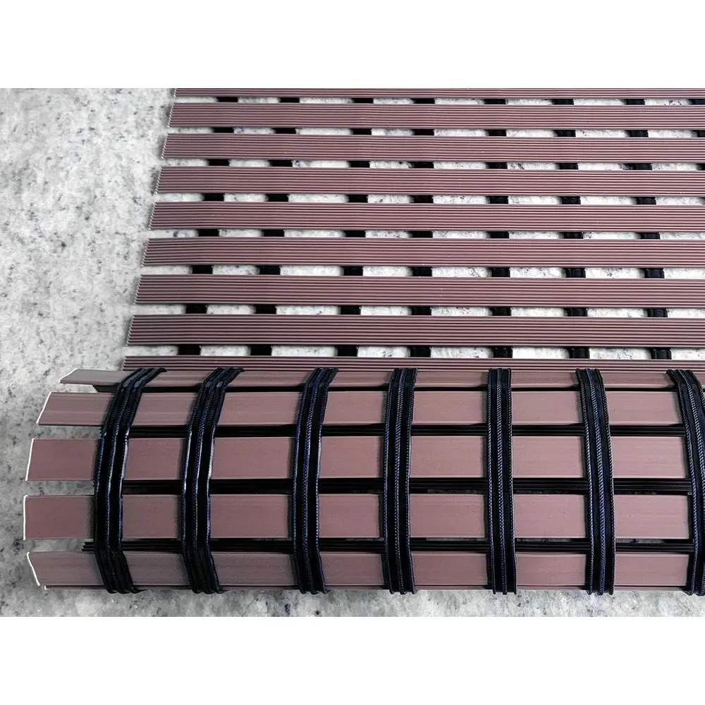 VinTread Mat Vinyl Wet Area loor Matting or Swimming Pool Shower Sauna SPA Bath Tub Bath Splash Matting Water Drain Wet looring
