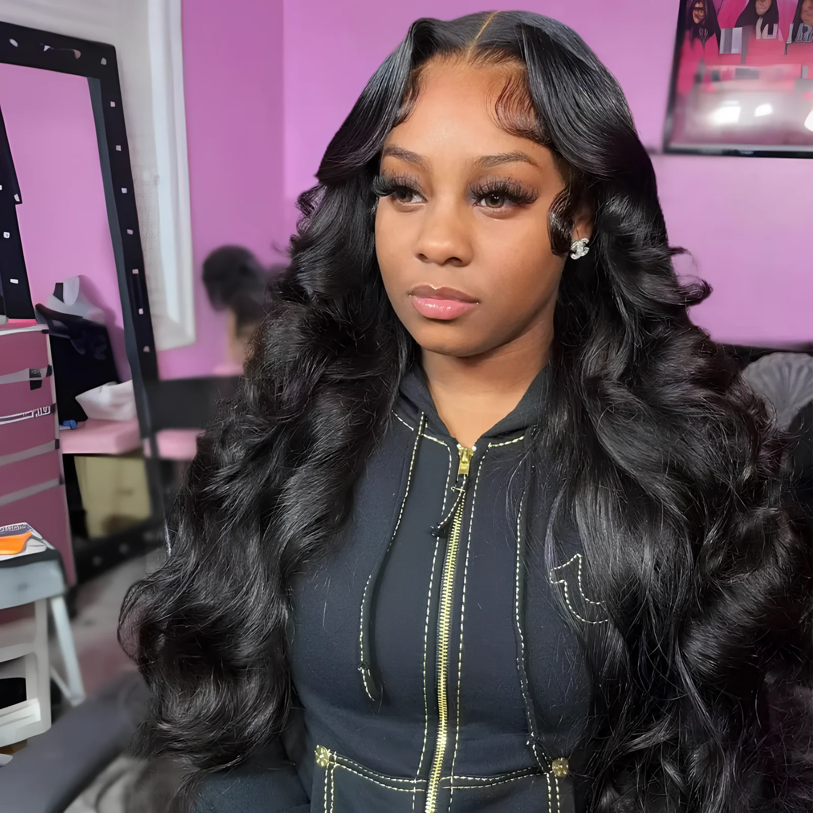 

220% HD Lace Wigs Body Wave 13x4 Lace Front Human Hair Wigs 30 Inch Water Wave Pre Plucked 360 Full Frontal Wig 5x5 Glueless Wig