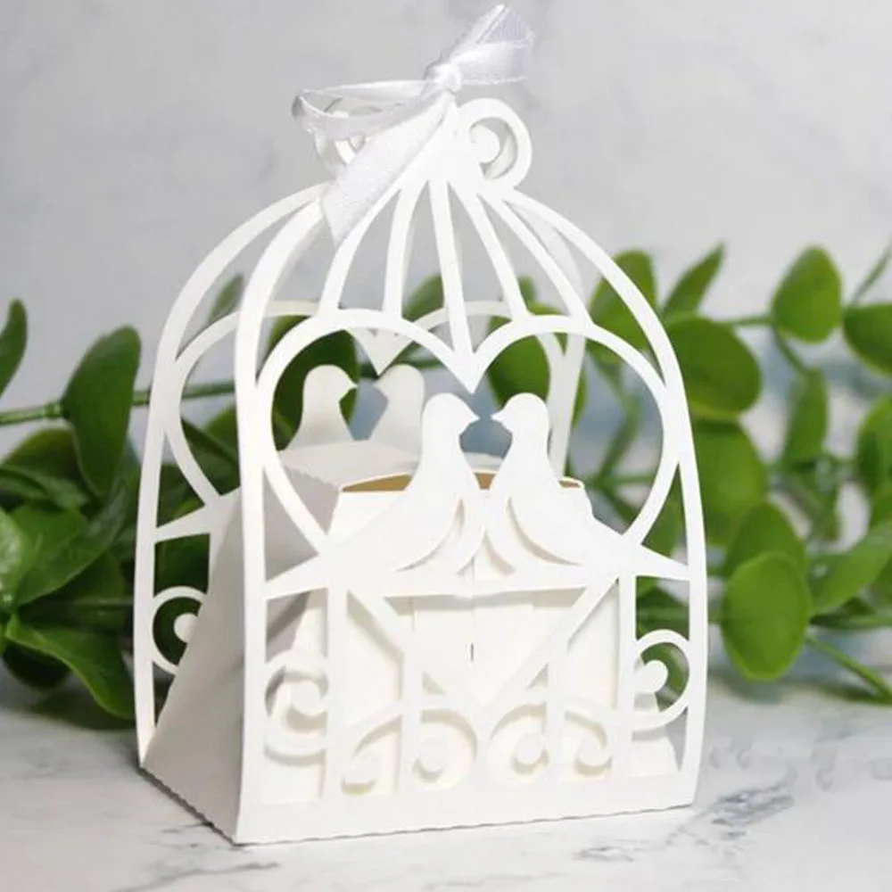 Love Birdcage Box Metal Cutting Dies Stencils for Scrapbooking Photo Album Decorative Embossing DIY Paper Cards