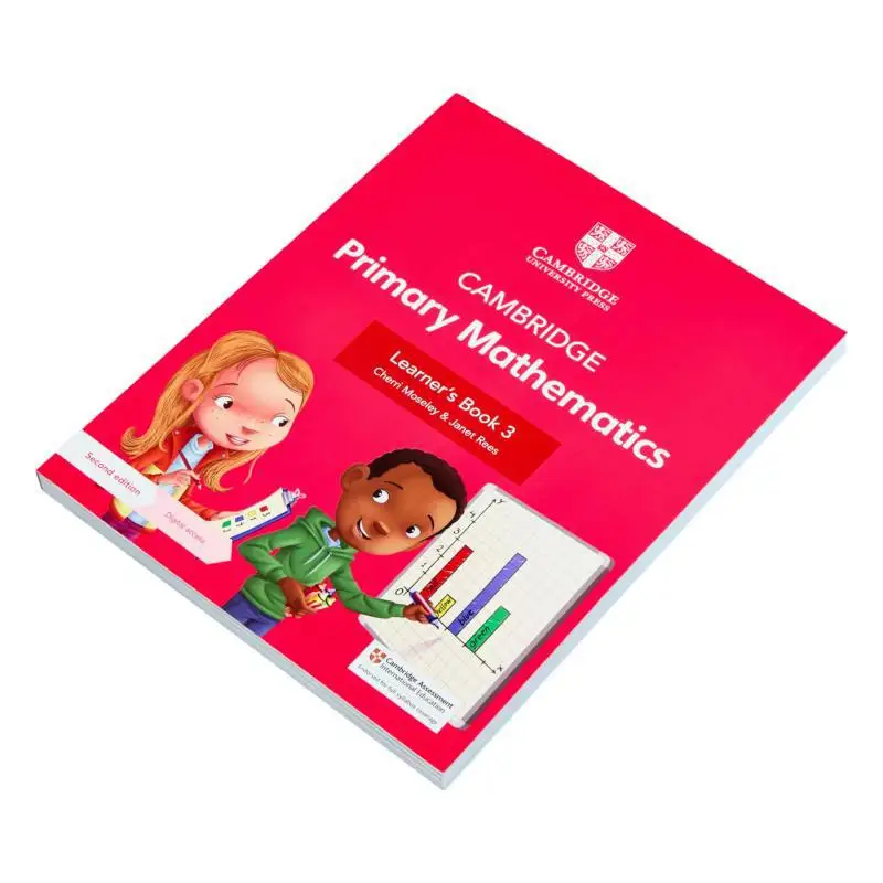 كتاب متعلم الرياضيات الابتدائية من كامبريدج 3 مع الوصول الرقمي لمدة عام واحد موسلي شيري ريز جانيت 9781108746489