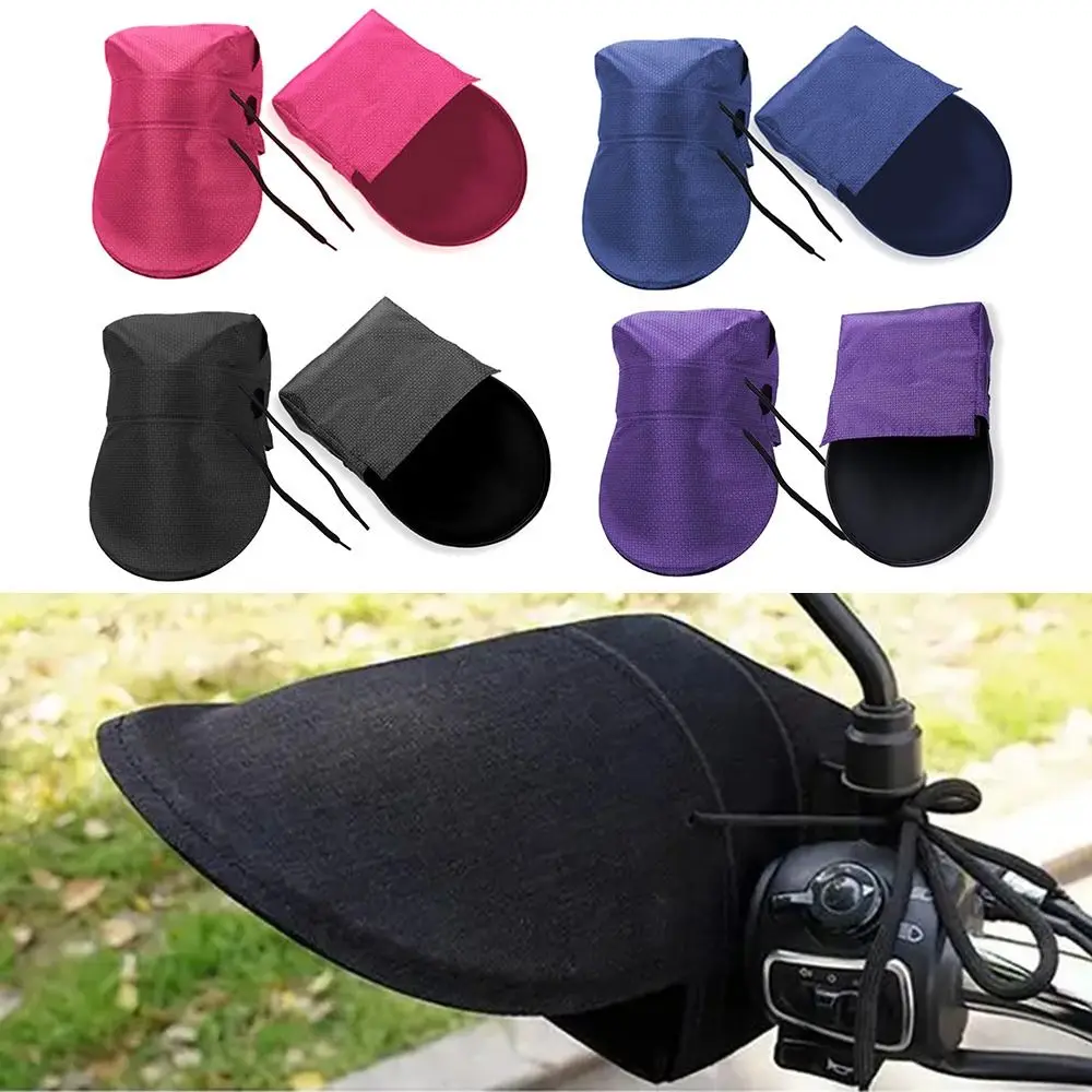 

Breathable Electric Vehicle Sunscreen Gloves Waterproof Sunshade Scooters Hand Guards Handles Protector Handle Bar Cover