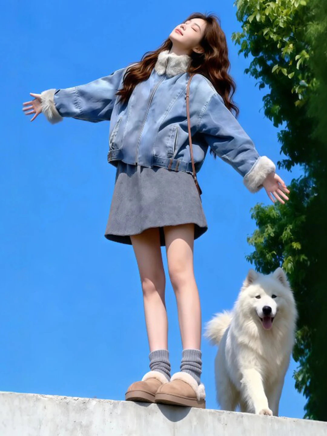 

Faionable Thiened ort Outerwear Korean Sle Loose Fit Warmth Stand Collar Women's Jaet Winter 2025 Travel Office Out...