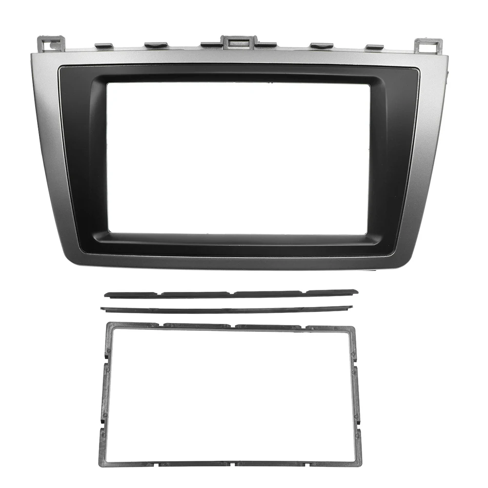 

2 DIN Car DVD Stereo Panel Radio Fascia Frame for Mazda 6 Atenza 2008-2012 Dash Mount Installation Trim Refitting DVD