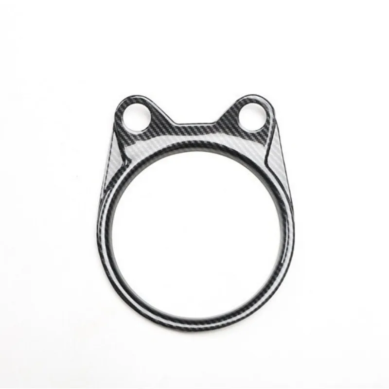 

For Nissan 370Z 2008-2019 Central Control Trend 3-piece Set Gear Outer Frame Carbon Fiber Interior