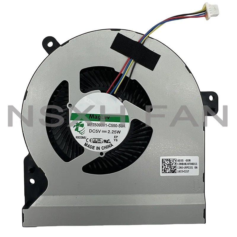 MF75090V1-C550-S9A Cooling Fan 5V 2.25W 4-Wire