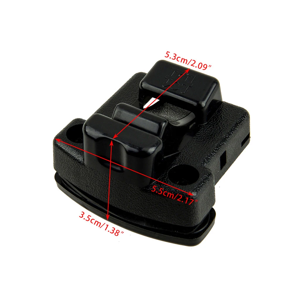 Locks Hardware Glass Lock Buckles Car Accessories Latch Buckles Car Window Lock 2pcs Lock Glass Black Plastic High Quality