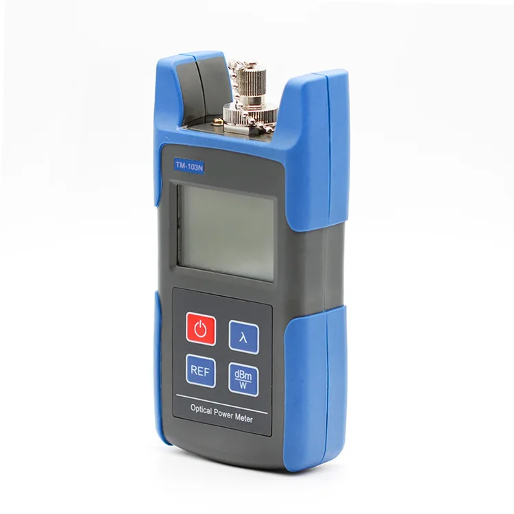 Mini Optical Power Meter with FC SC High Sensitivity Optical Loss Tester TM103N