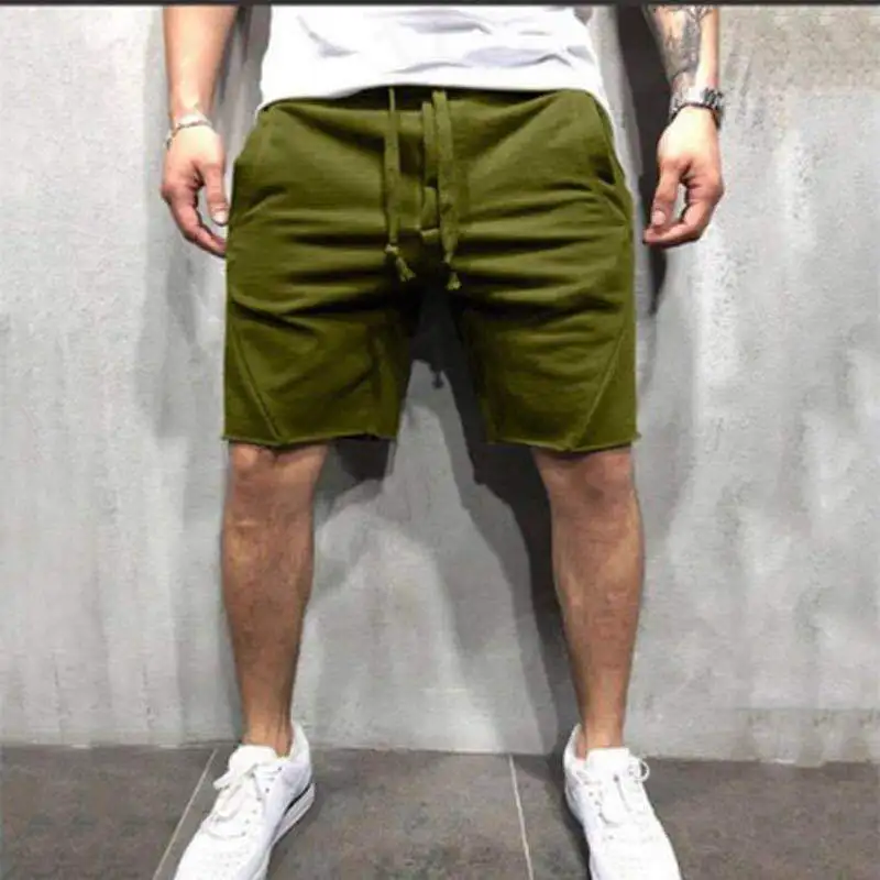 Summer Fitness Sports Shorts Men\'s European And American Fashion Run Breathable Boys Shorts Loose New Shorts Shorts