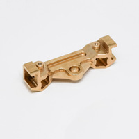 A35I Metal Brass Front Bumper Mount for 1/10 YK4102 YK4103 1/8 YK4082 YiKong RC Crawler Car Upgrade Parts Accessories