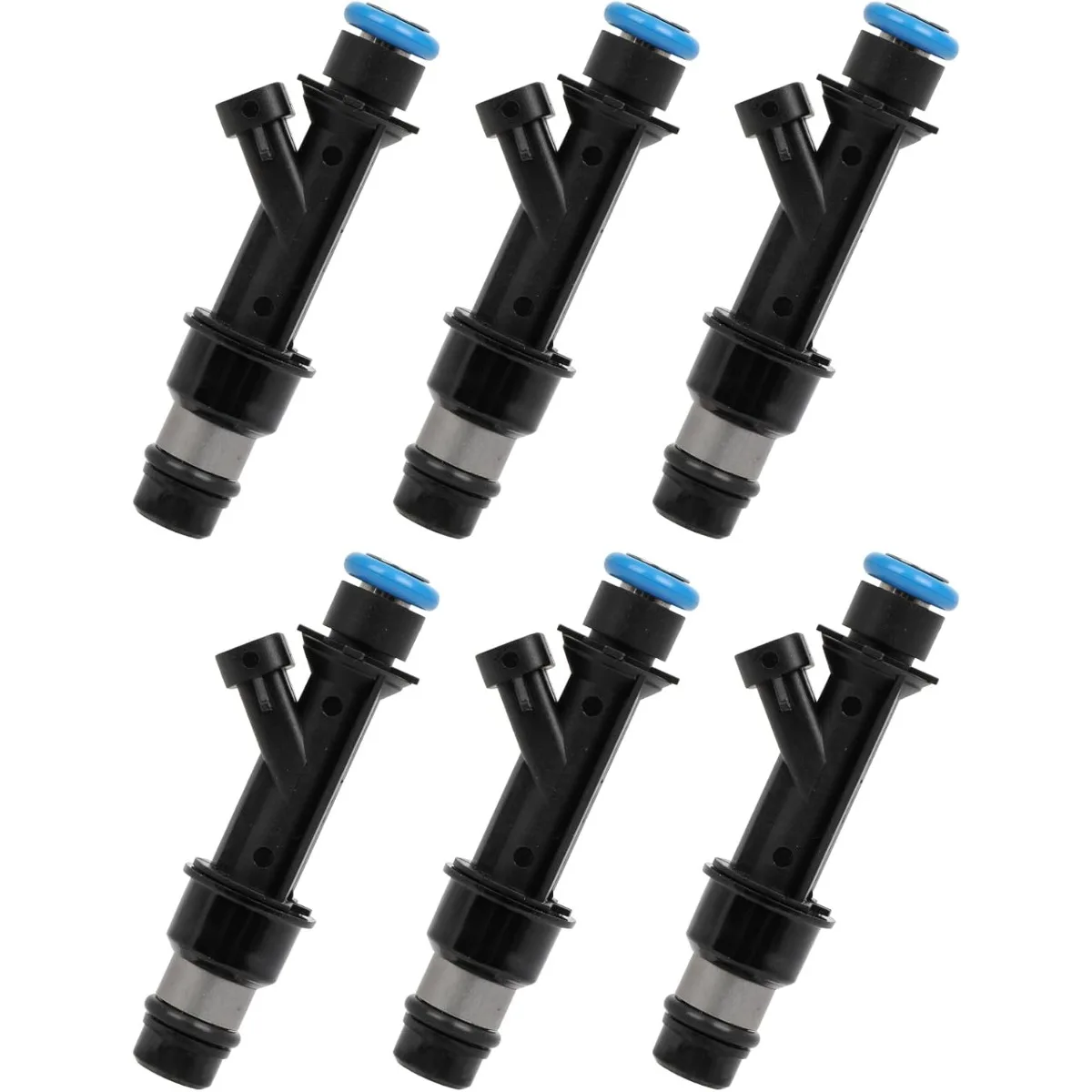 6P Fuel Injector Nozzle FJ313 for Buick Regal LeSabre for Chevy Impala Camaro for Pontiac Grand Prix 3.8L 2000-2005 Replacement
