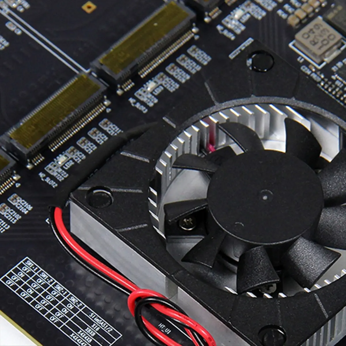 PCIe 3.0 to M.2 NVME Expansion Card 2-Port Slimsas PLX8749 Motherboard Free Split 4 Disk M.2 NVME Expansion Card