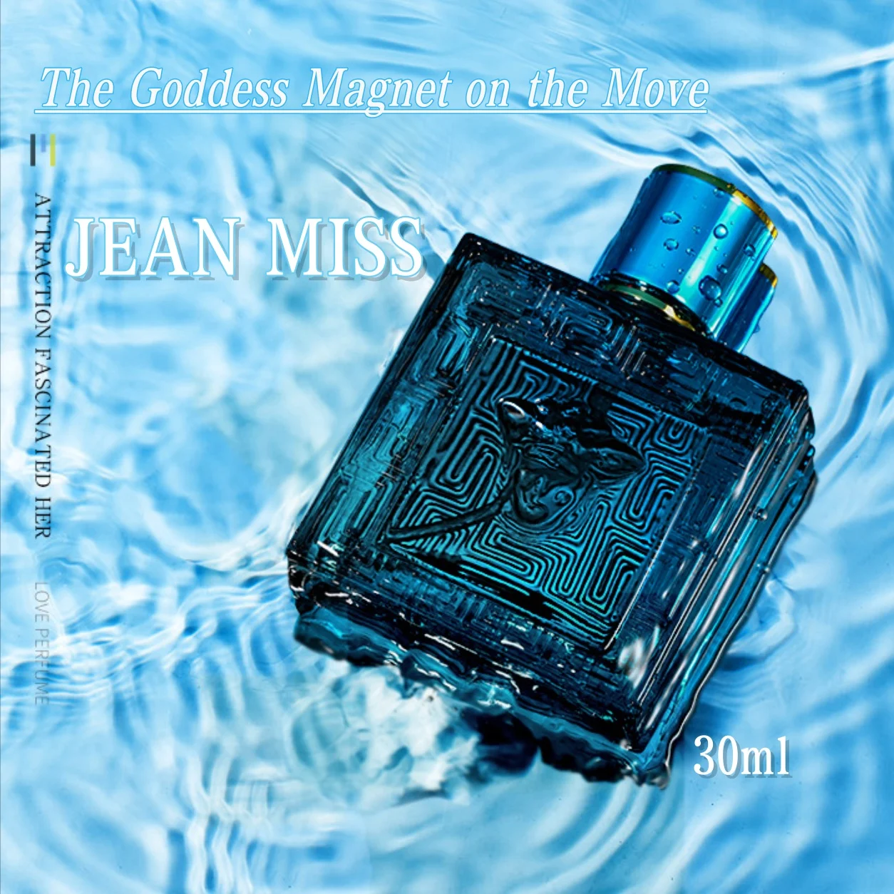 

30ML Brand Men Perfume – Charming Man Cologne with Lasting Fragrance to Attract Women | Perfumes Hombres Originales