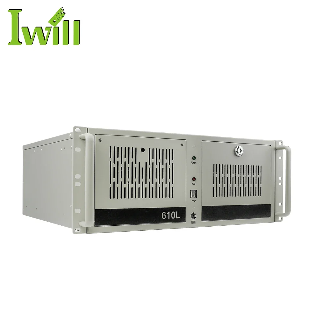 Casing rackmount server 4u i5-6500 komputer industri untuk server jaringan