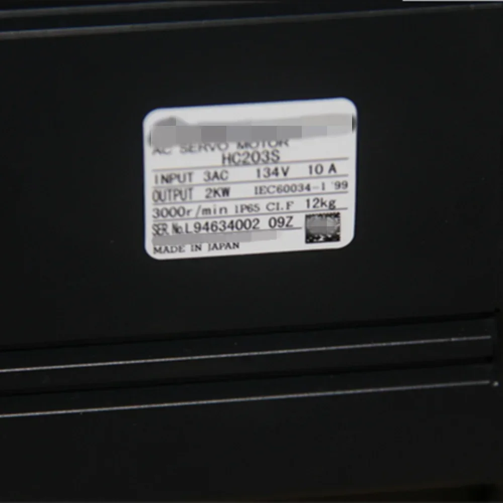 2.0 kW AC Servo Motor HC203S with OSA105S2 CNC Industrial Encoder