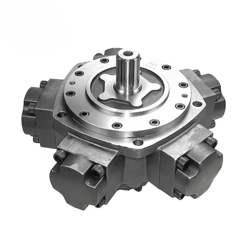 High Torque IAM NHM HMR JMDG6-600 5 Star Low Speed Radial Piston Hydraulic Drive Motor for Injection Molding Machine