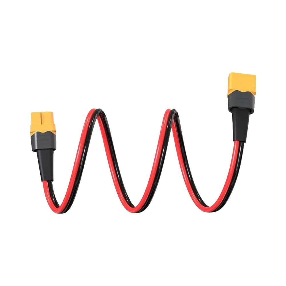 30A 12AWG XT60= Male To Female Extension Cable Pure Copper High Current Power Lead= For RC Drone=Lipo Battery Energy Storage