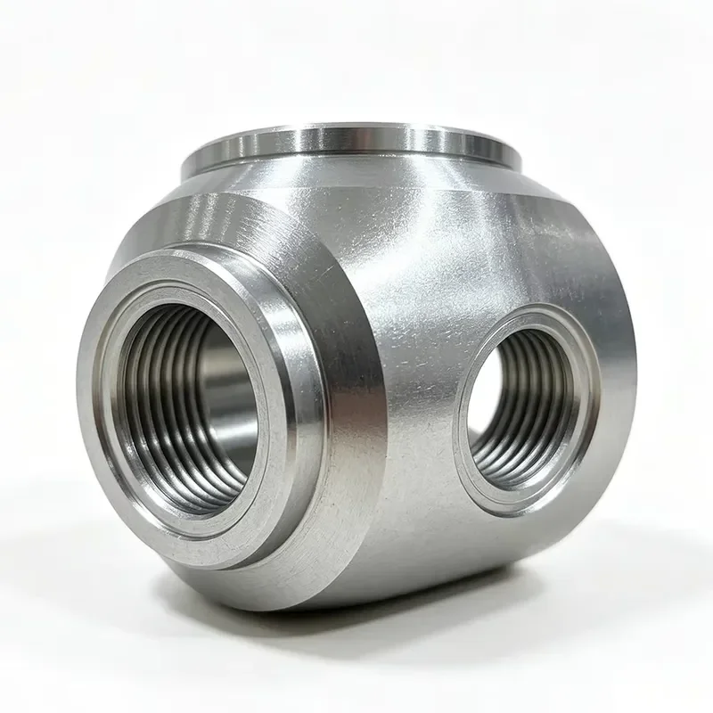 for High Quality CNC Machined Hydraulic Pipe Fittings Threaded Connectors Custom Steel Hydraulic Parts
