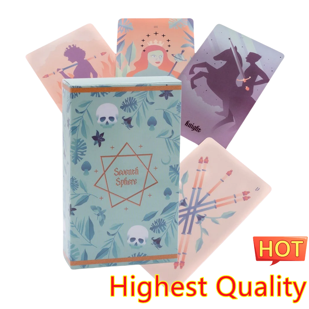 12X7cm Psychic Seventh Sphere Tarot Playing Decks Card Games Amazing Tarot Cards Oracle Card