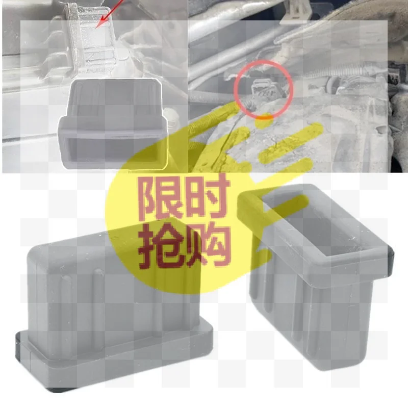 【CMO】4PCS Radiator Rubber Mount In The Engine Compartment 17111712911 For E32 735i 735iL 750iL 1992 Year