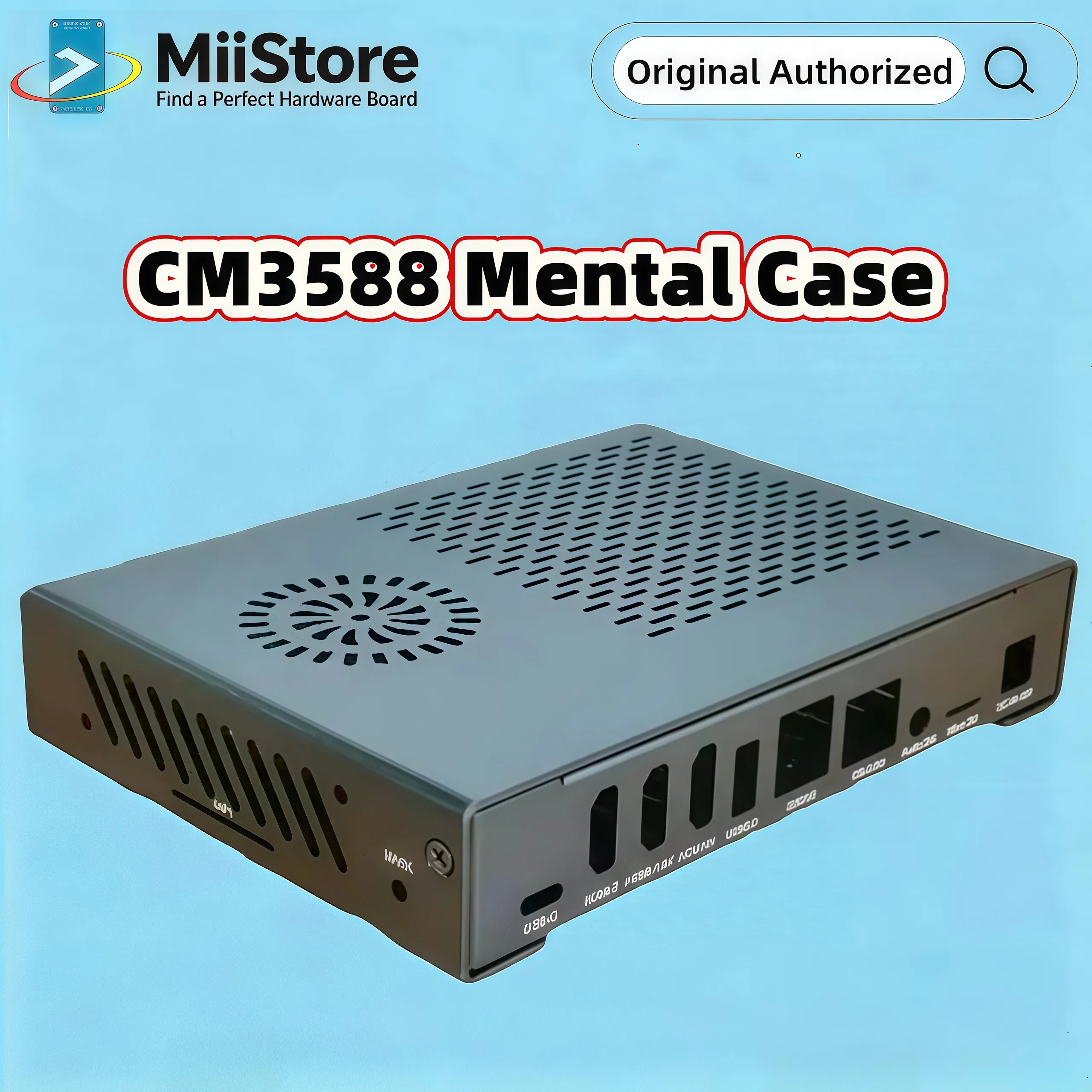 FriendlyELEC CM3588 Case With Metal Aluminum For CM3588 NAS Kit