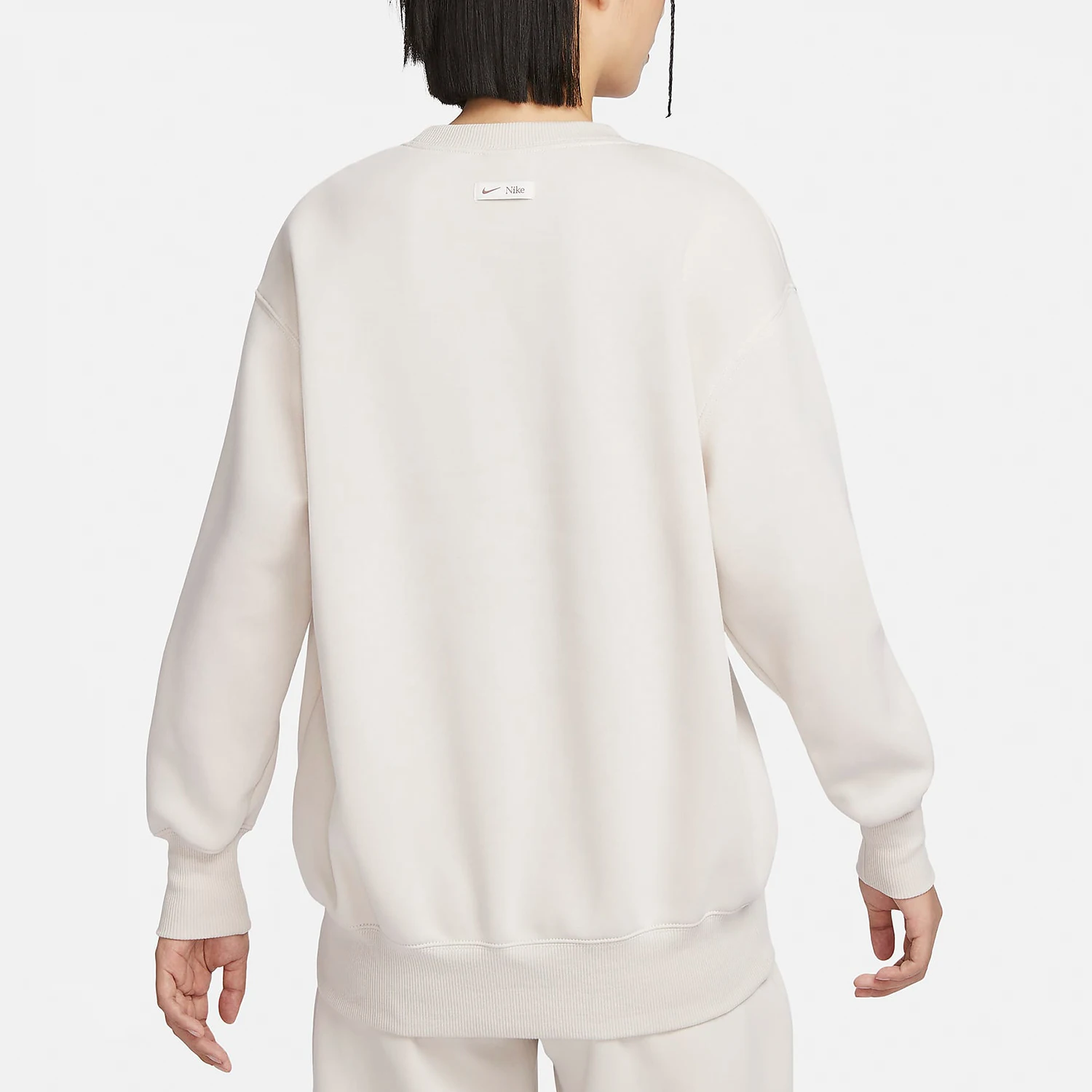 Nike genuine New Women's Loose Fleece Round Neck Sweatshirt FN3655-104