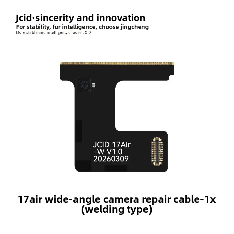 JCID Rear ca me ra Repair Flex Cable,Compatible with IPhone17Series,Welding Required, Fix ca me ra Pop-up & Code Matching Faults