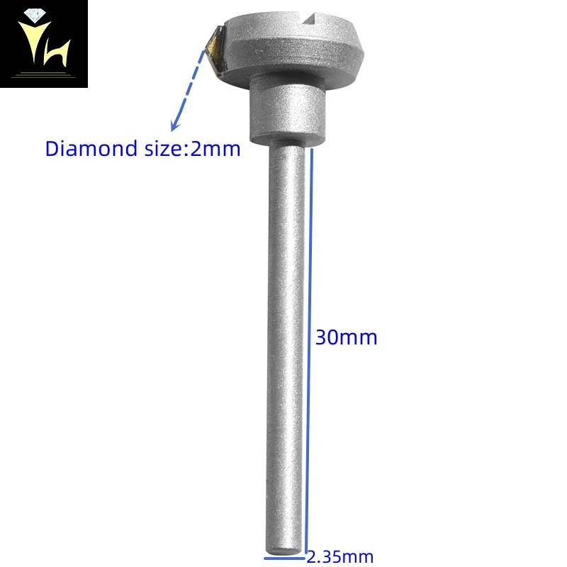 Imagem -03 - Yuhe-mcd Diamante Volante Jóias Corte Ferramentas Gravura Ferramenta Ouro Prata Cobre