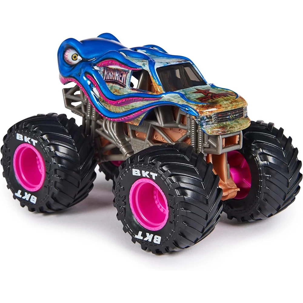 Monster Jam official DieCast Trust Series Happy Children Toy Boys Toys and Motorcycle Children\'s Car Collection Car Toy Models