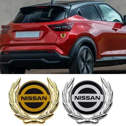 Car Window Emblem Sticker for Nissan Badge Qashqai X-Trail T31 Kicks Navara Juke Leaf Micra Sentra Rear Trunk Decals Accessories