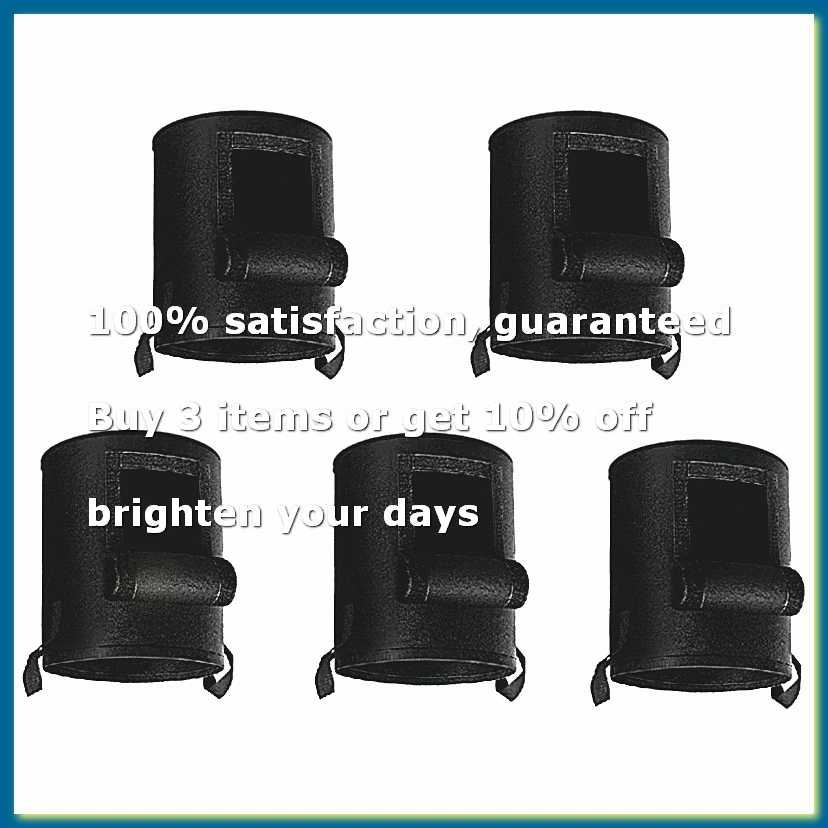 5Packs 10 Gallon Potato Grow Bag, Heavy Duty Potato Bags for Growing Potatoes Fabric Potato Grow Bags with Flap