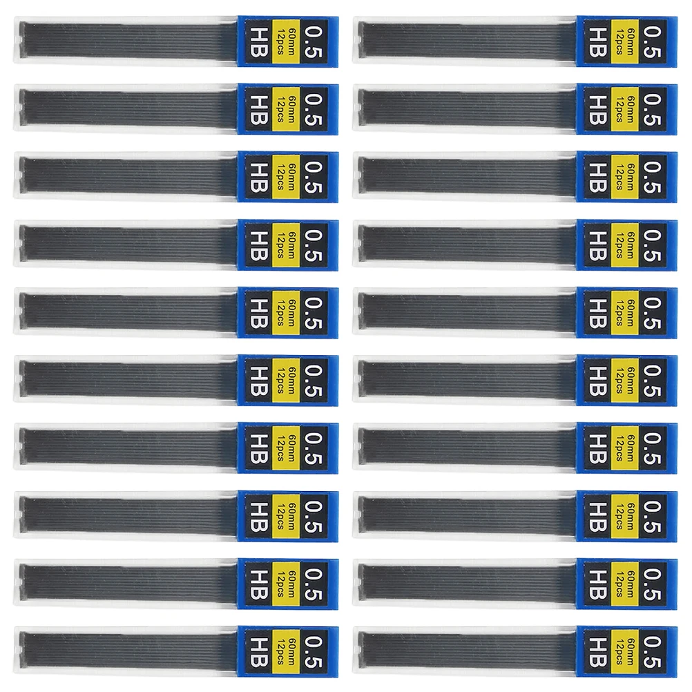 

Automatic 0.5Mm 2B Hb Lead Mechanical Pencil Refills Smooth Writing No Sharpening Required Stationery Supplies For School