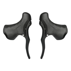 MTB Brake Handles, Aluminum Bike Brake Levers, Mountain Bike MTB Road Bicycle, Firm Grip, 22.2-23.8mm Diameter, Replacement Brak