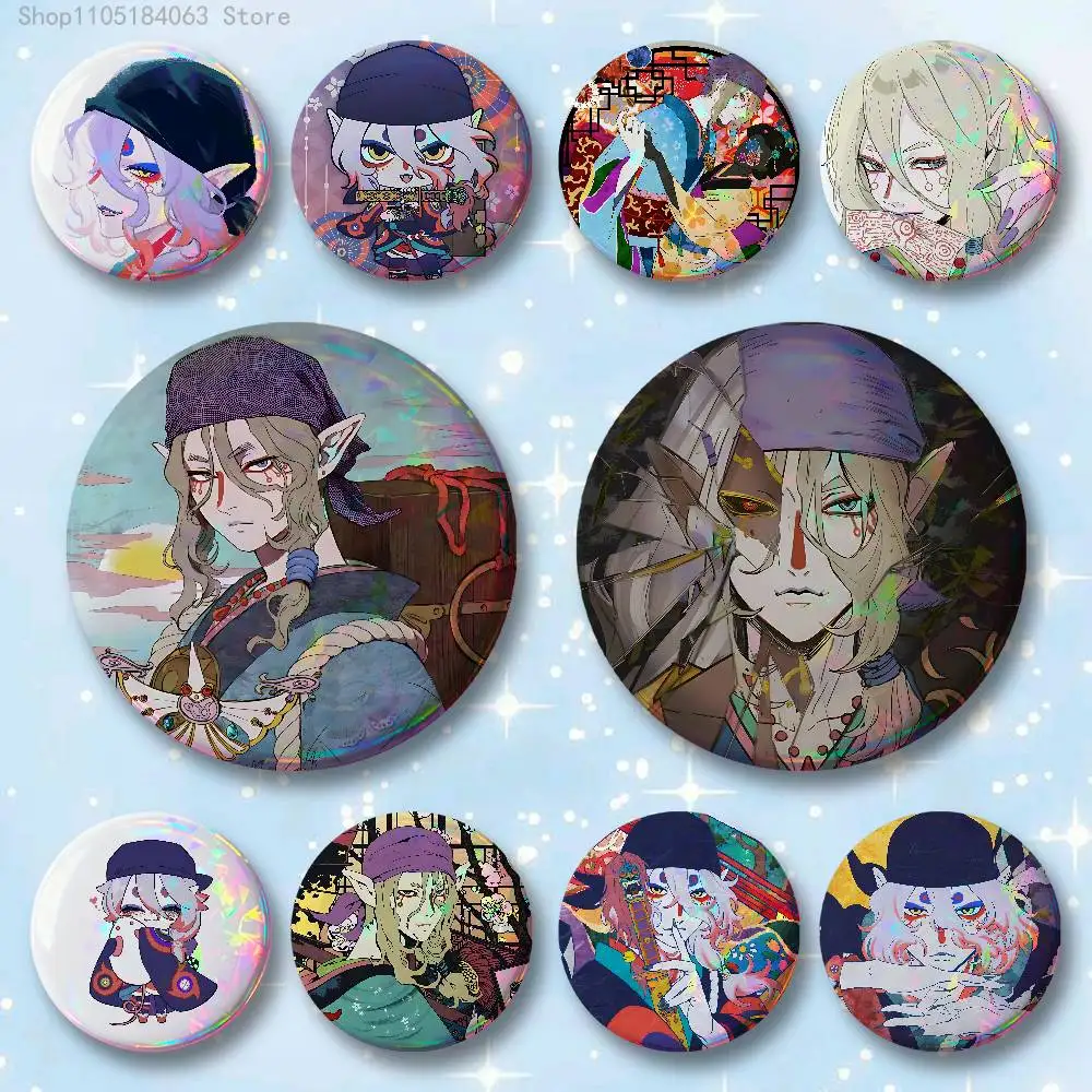 

Medicine Seller M-Mononoke 32mm 58mm 75mm 44mm 25mm Anime Badges Brooches DIY Pins Decorations Birthday Gifts