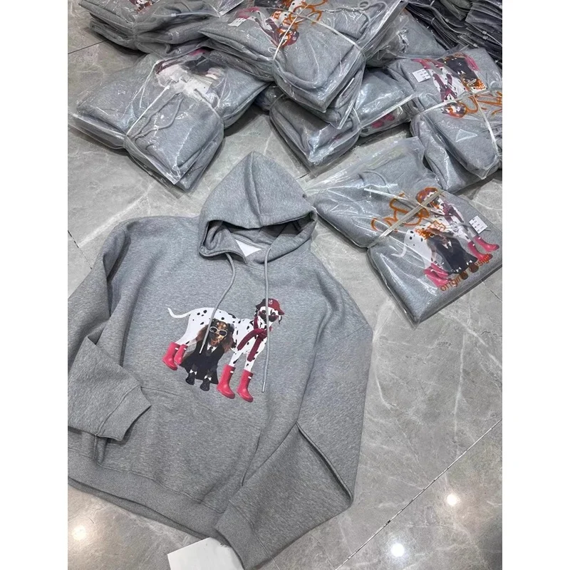 

Loose American Style Cartoon Print Hoodie Women's Casual Loose Fit Sweatshirt Dongda Gate New Arrival Fall Trendy Streetwear