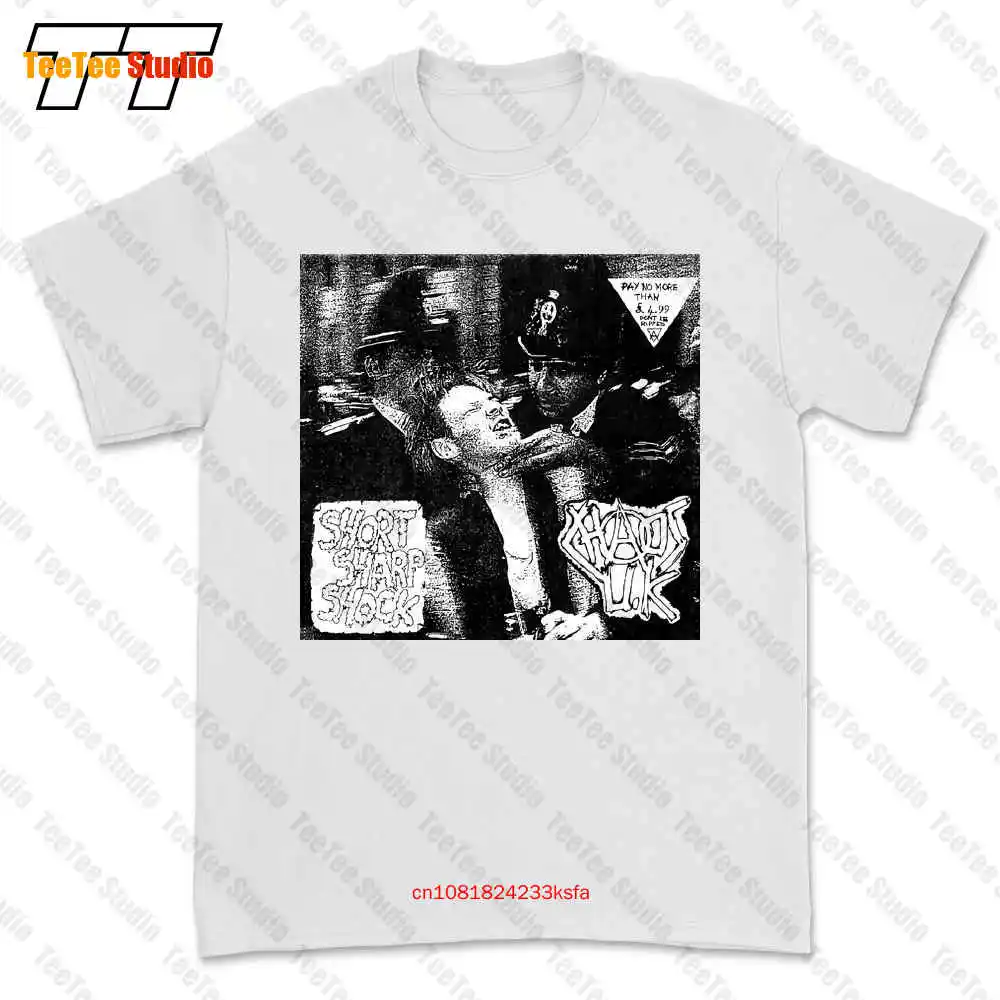 Chaos Uk - 'Short Sharp Shock' T-shirt Tee TBYB