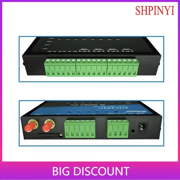 IOTRouter 4G LTE Cat-1 Modem RS485 Serial Gateway for PLC and SCADA RS485 DI AI to 4G Gateway