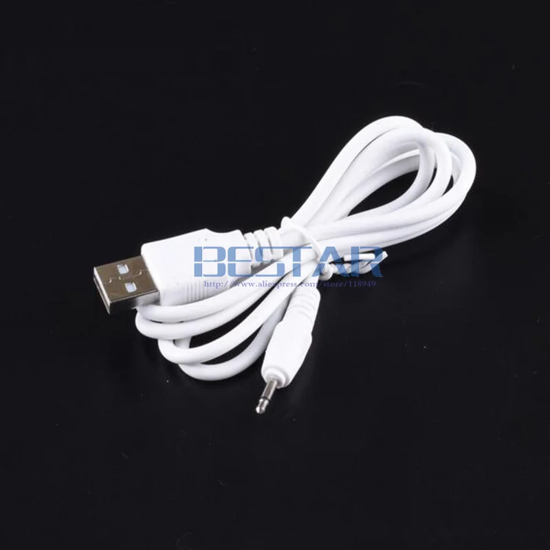 1m gniazdo USB Aux 2.5mm dźwięk mono kabel USB2.5 2.5mm gniazdo USB USB 2.0 do DC2.5mm 2A ładowania kabel zasilający 3FT