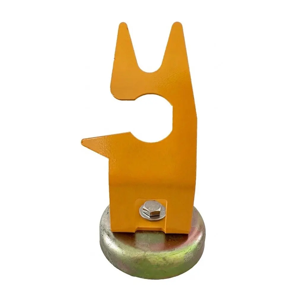 Steel Magnetic Bracket with Multi-Slot Design - For Welding Stations Fits Handles Pipes and Common Workshop Tools