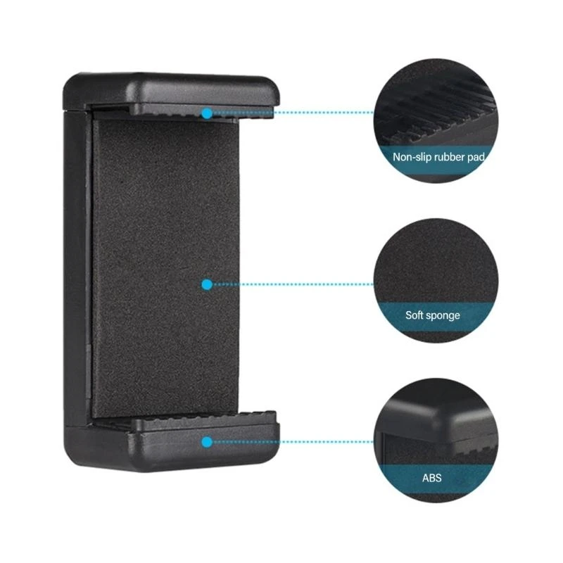 Conectores clipes do suporte para telefone B2EF Usados ​​para o monopod Selfie DSLR Travel